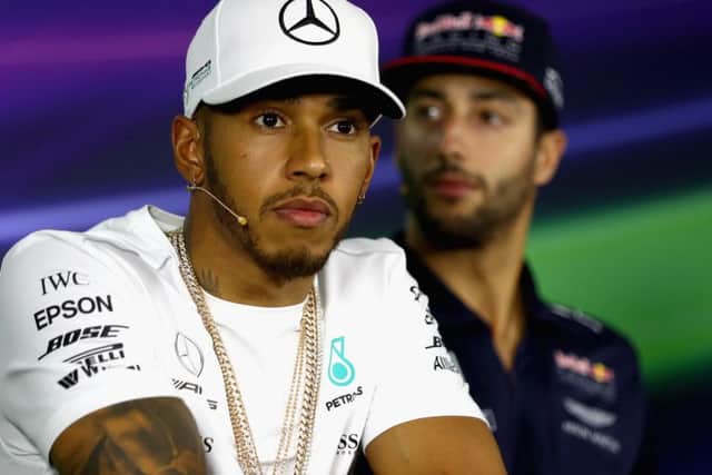 Lewis Hamilton speaks ahead of Sunday's Australian Grand Prix. Picture: Clive Mason/Getty Images