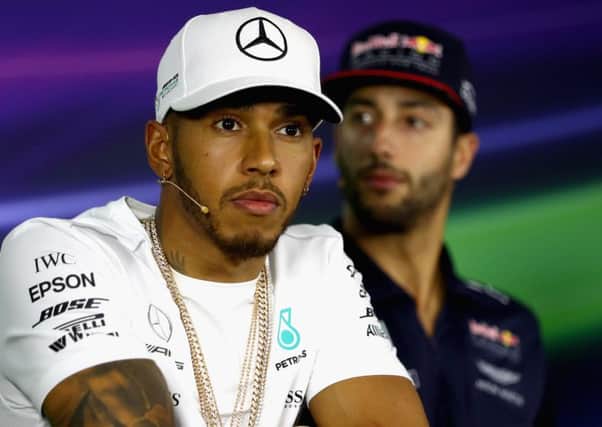 Lewis Hamilton speaks ahead of Sunday's Australian Grand Prix. Picture: Clive Mason/Getty Images