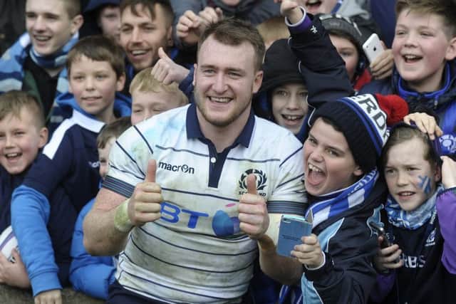 Stuart Hogg has been voted top player in the Six Nations for the second year in a row. Picture:


 Neil Hanna