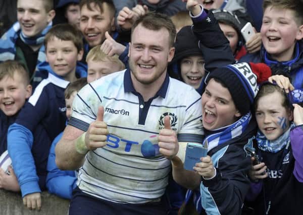 Stuart Hogg has been voted top player in the Six Nations for the second year in a row. Picture:


 Neil Hanna