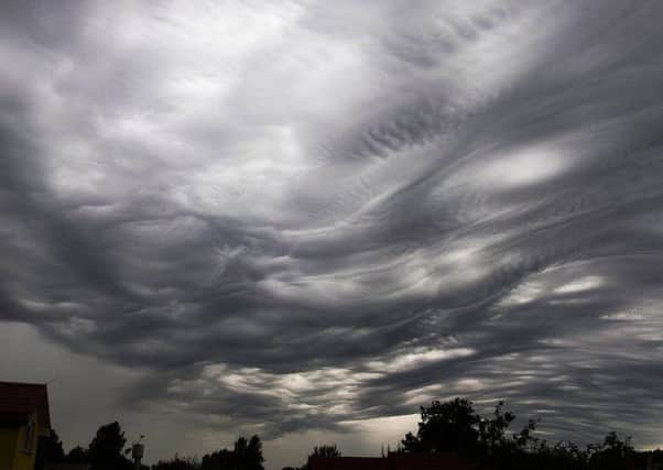 Asperitas, one of the new cloud species contained in the updated International Cloud Atlas. Picture: Contributed