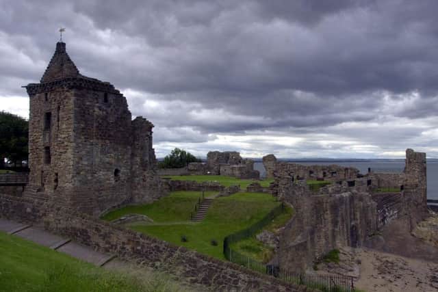 The ruined St Andrews Castle was once the stronghold of the bishops of St Andrews. Picture: Neil Hanna/TSPL
