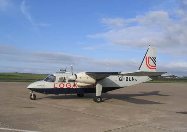 Loganair are set to reinstate the Orkney-Fair Isle route. Picture: PA