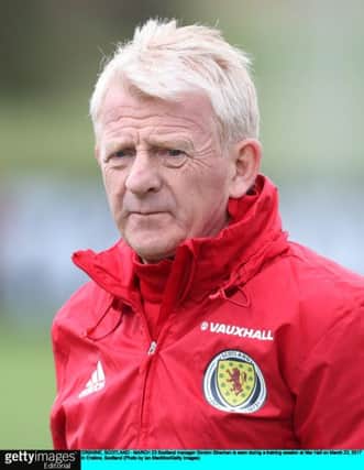 Scotland manager Gordon Strachan admits his side face a must-win match against Slovenia. Picture: Ian MacNicol/Getty Images