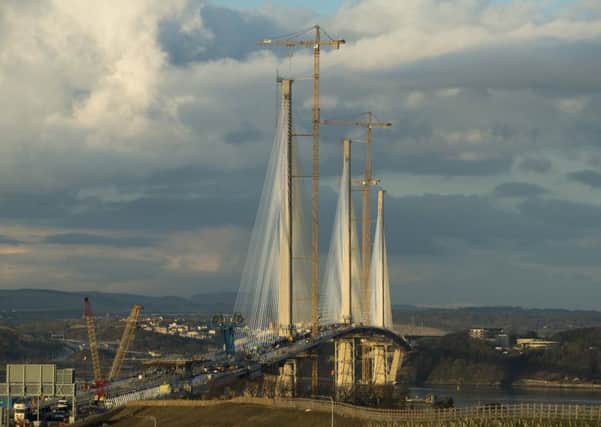 The opening of the Queensferry Crossing has already been postponed from last December. Picture: Andrew O'Brien