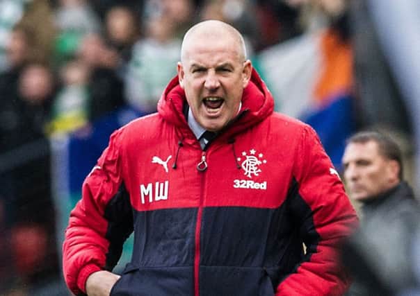 Mark Warburton has been criticised by former boss Dave King. Picture: John Devlin