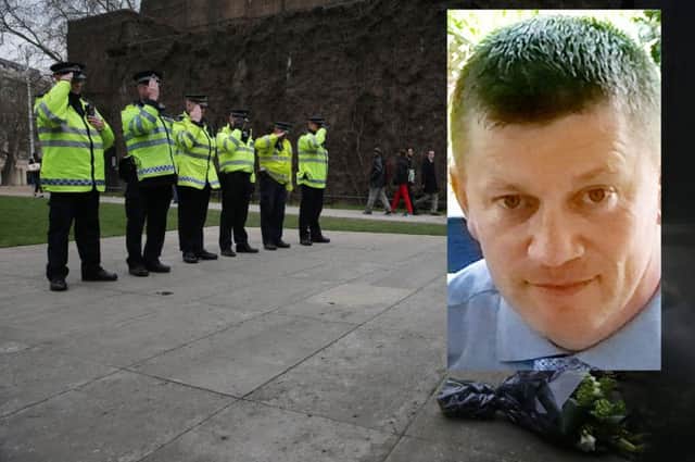 A huge sum of money has been raised for the family of Pc Keith Palmer. Pictures: Getty Images/SWNS