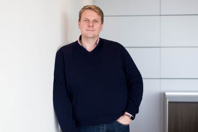 Steve Coates, co-founder and CEO of Brainnwave, a tech start-up that chose to relocate to Edinburgh from Jersey. Picture: Contributed