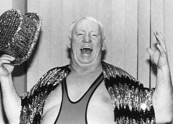 Wrestlers like Big Daddy (aka Shirley Crabtree) were household names thanks to television coverage (file photo)