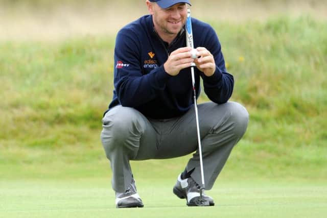 Craig Lee played 32 holes without a bogey in the Barclays Kenya Open before dropping three shots in his last four holes. Picture: Jane Barlow