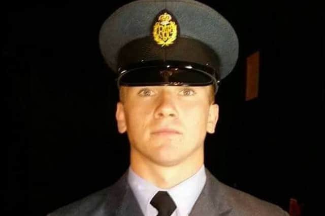 Missing Corrie McKeague. Picture: SWNS