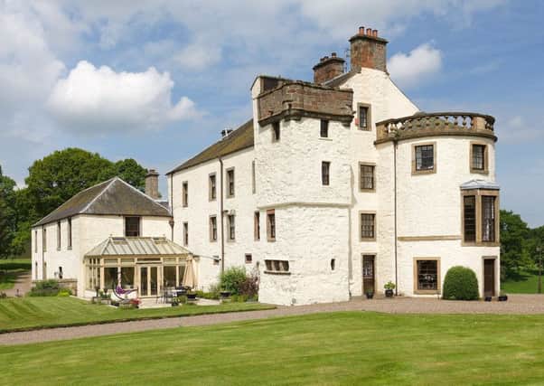Pitcairlie House in Newburgh, Fife, dates from the early 16th century. Picture: Savills.