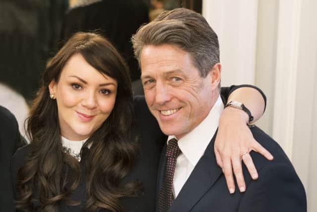 Hugh Grant and Martine McCutheon reunited for Love Actually for Comic Relief - Photographer: Nick Briggs