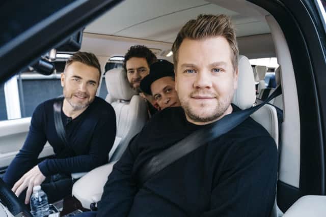 Take That, James Corden during Comic Relief - Photographer: Terence Patrick