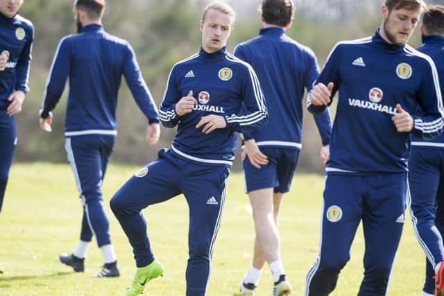 Scotland's Leigh Griffiths would love to score against Slovenia