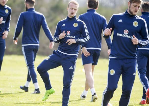 Scotland's Leigh Griffiths would love to score against Slovenia
