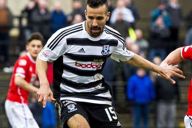 Farid El Alagui in action for Ayr United. Picture: Garry Williamson/SNS