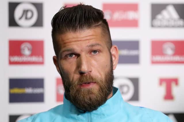 Slovenian captain Bostjan Cesar hopes Scotland's fans will stay away