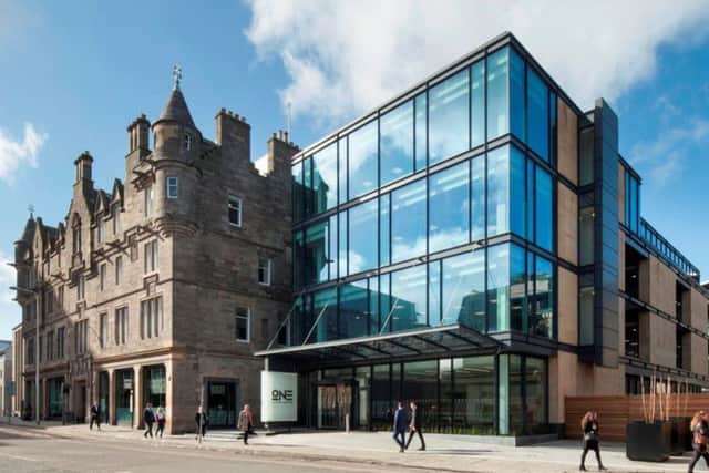 One Lochrin Square is aimed at occupiers in Edinburgh's technology, media and telecoms arena. Picture: McAteer Photograph