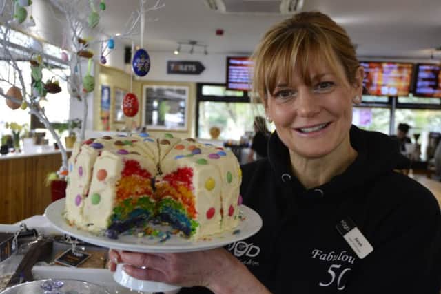 Sarah Heward says she wanted to offer a service to people 'who might be a bit muddy' or have dogs. Picture: Ron Allner