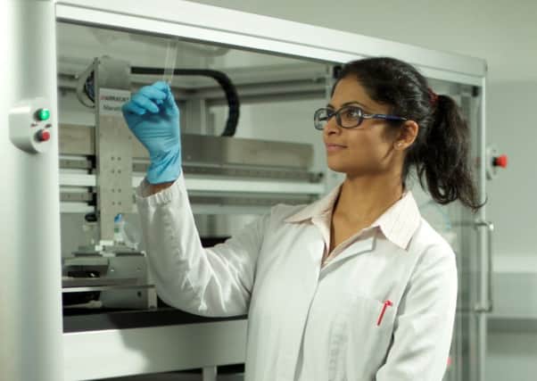 Roslin-based Arrayjet specialises in 'bioprinting' services. Picture: Contributed