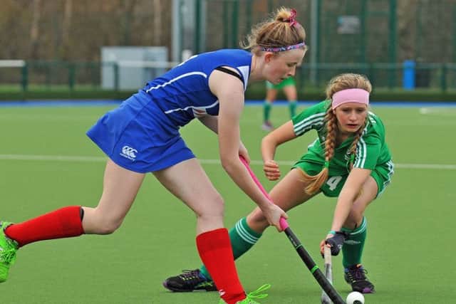 Dollars Jenny Walls, left, is in the Scotland Under-18 squad.