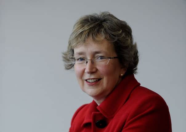 Morton Fraser's CEO said Linda Urquhart has been 'breaking glass ceilings' throughout her career. Picture: Esme Allen