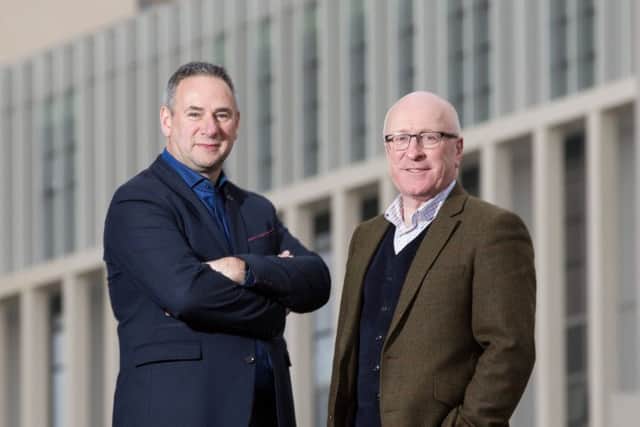 Strathblair Associates has been launched by Richard Oliver, left, and Gary Deans. Picture: Robert Perry