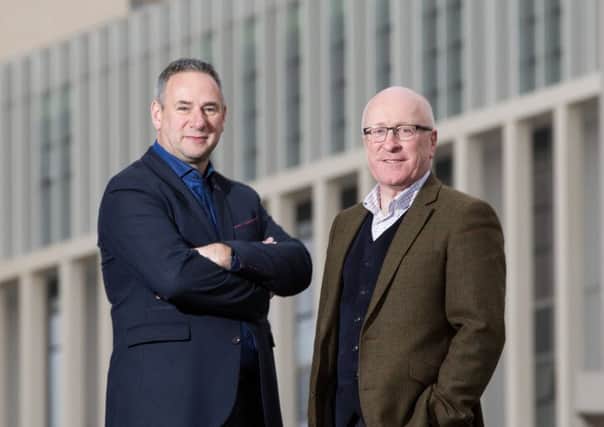 Strathblair Associates has been launched by Richard Oliver, left, and Gary Deans. Picture: Robert Perry