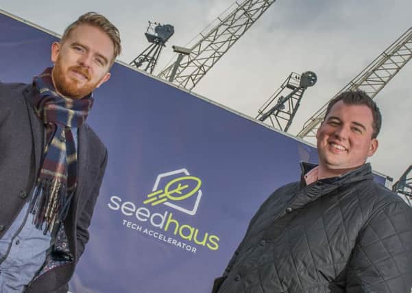 Seed Haus founders Calum Forsyth, left, and Robin Knox. Picture: Chris Watt