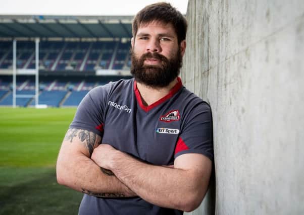 Cornell du Preez hopes Edinburgh can rise to the occasion in their Challenge Cup quarter-final against La Rochelle. Picture: SNS/SRU