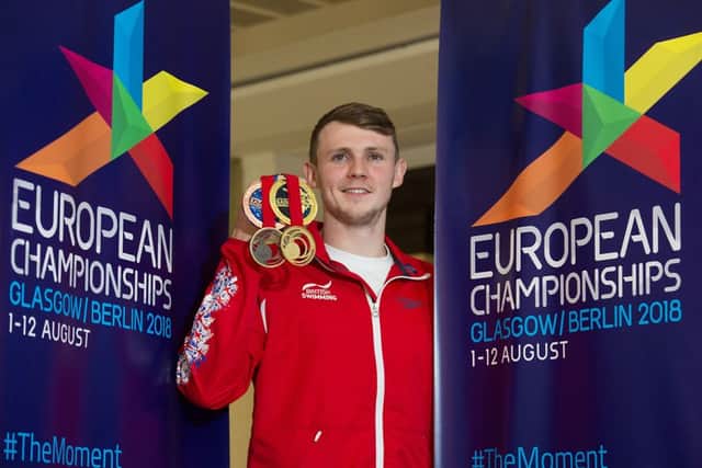 Scottish swimmer Ross Murdoch is among the stars in line to compete at the 2018 European Championships in Glasgow. Picture: John Devlin