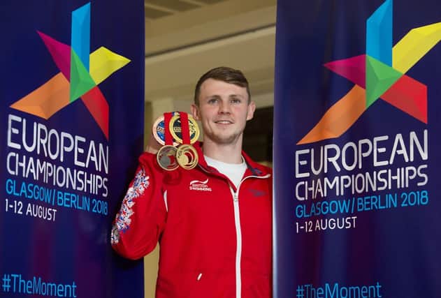 Scottish swimmer Ross Murdoch is among the stars in line to compete at the 2018 European Championships in Glasgow. Picture: John Devlin