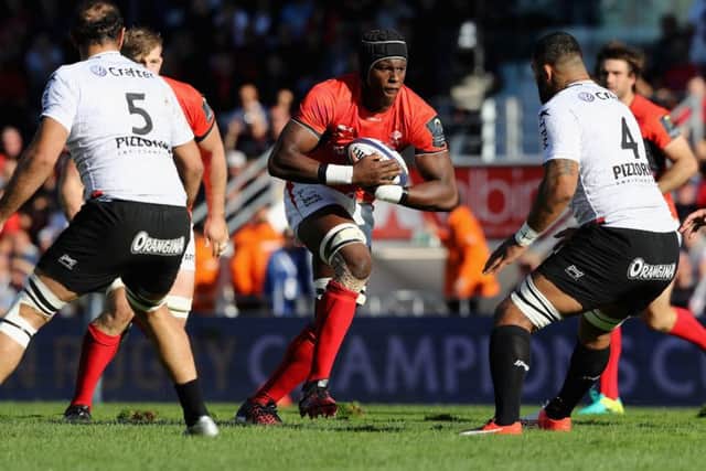 Maro Itoje is a key player for Saracens.