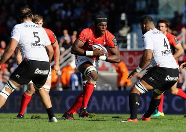 Maro Itoje is a key player for Saracens.