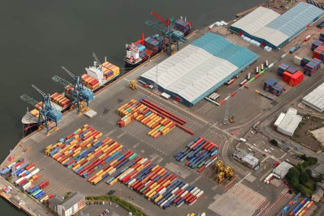 Greenock Ocean Terminal expects to double the number of containers it handles by 2021. Picture: Contributed