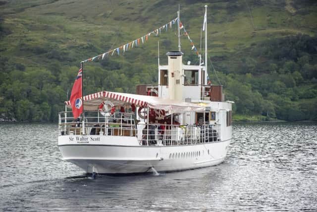 The Sir Walter Scott on Loch Katrine. Picture: Contributed.