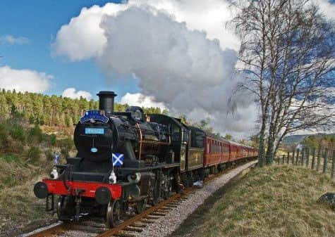 Locomotive at Strathspey Railway. Picture: www.strathspeyrailway.co.uk