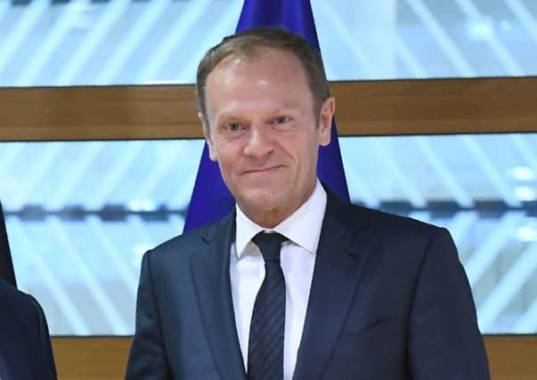 European Concil President Donald Tusk. Picture: AFP/EMMANUEL DUNAND/Getty Images