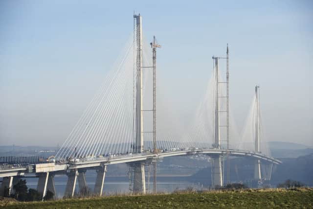 The opening of the Queensferry Crossing has been delayed. Picture: Greg Macvean