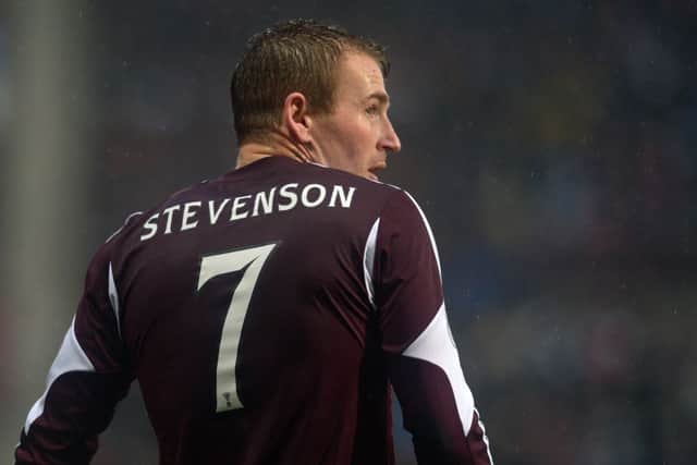 Ex-Hearts midfielder Ryan Stevenson retired from football earlier this month. Picture: Phil Wilkinson