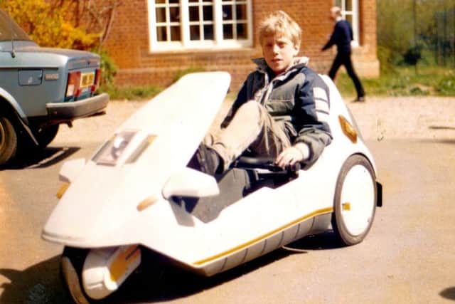 Grant Sinclair had his own Sinclair C5 in the 1980s