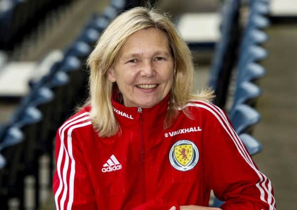 29/03/17 
 HAMPDEN PARK - GLASGOW 
 Scotland Women's head coach Anna Signeul