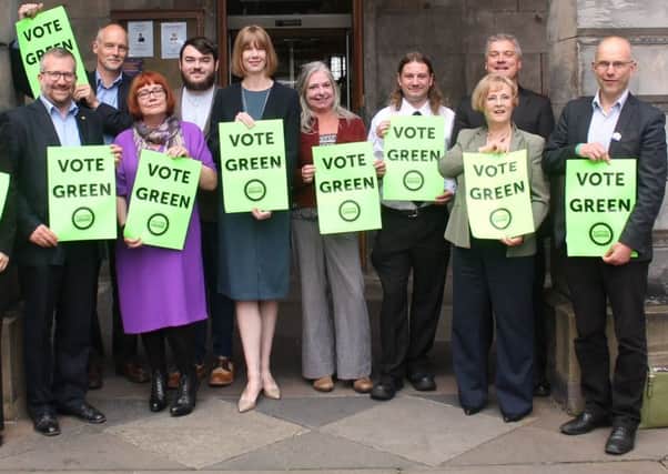 Green candidates launch their council election campaign in Edinburgh. Picture: Contributed