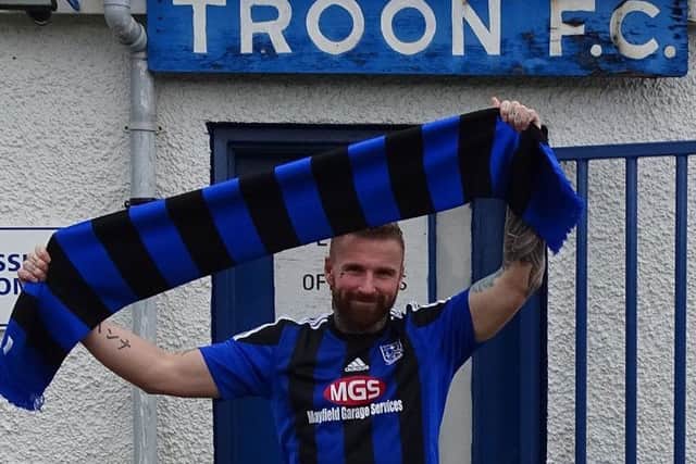 Troon FC have signed experienced midfielder Ryan Stevenson. Picture: Troon FC