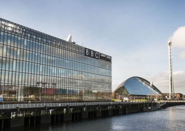 BBC Scotland's base at Pacific Quay, Glasgow. Picture: John Devlin