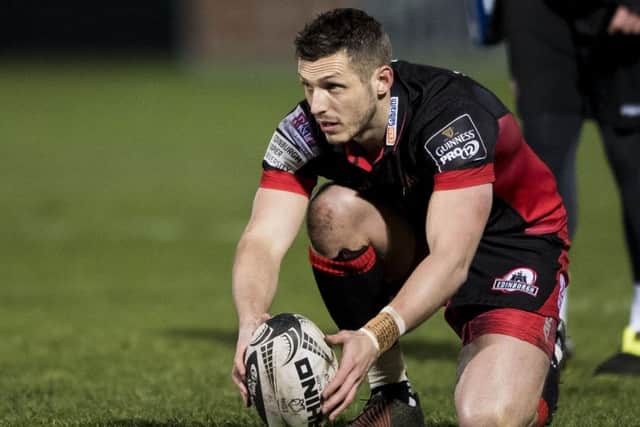 Edinburgh's Jason Tovey has been selected at stand-off for the game against La Rochelle. Picture: Paul Devlin/SNS