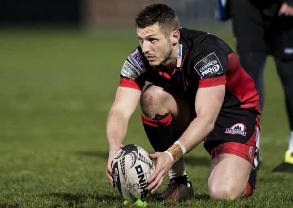Edinburgh's Jason Tovey has been selected at stand-off for the game against La Rochelle. Picture: Paul Devlin/SNS