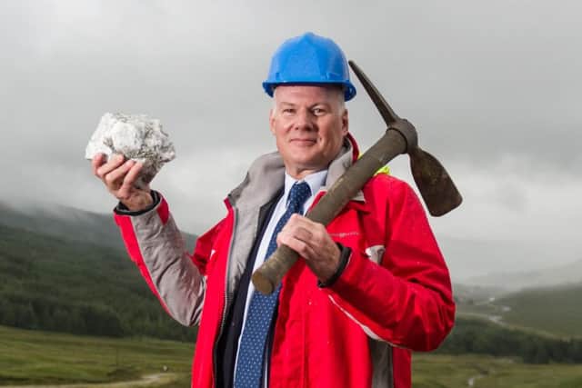 Scotgold boss Richard Gray is focused on securing finance to develop the firm's Cononish mine. Picture: John Devlin