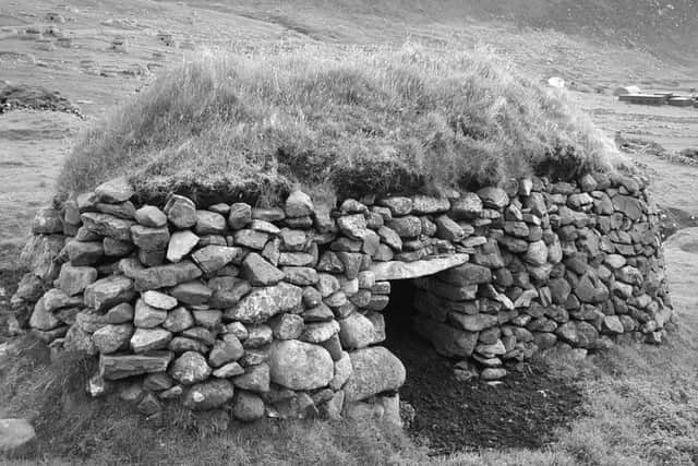 A cleit on Hirta, similar to the one where Lady Grange was kept. PIC: Creative Commons.